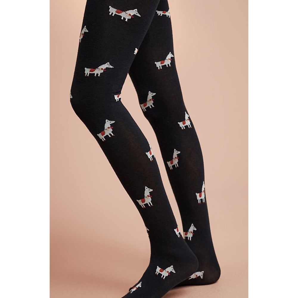 Anthropologie Hansel From Basel Llama tights